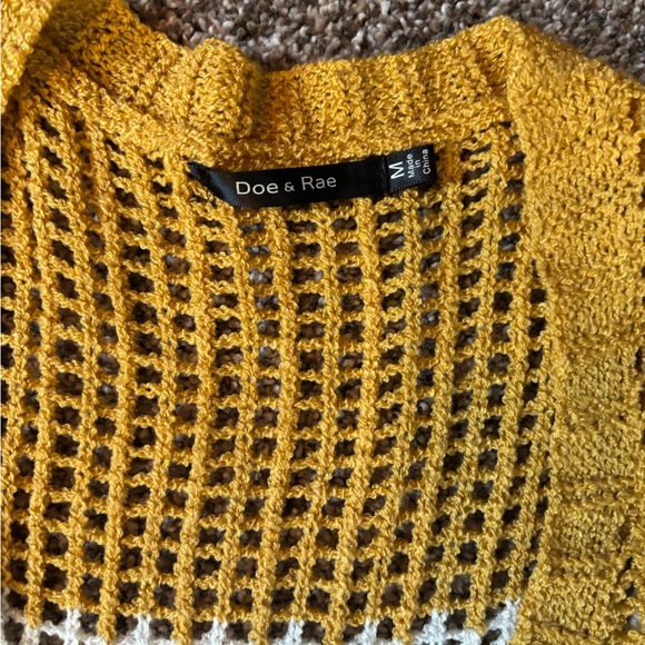 Doe & Rae Multicolor Knit Cardigan - Picture 2 of 3